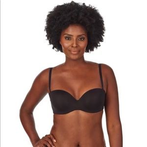 Le Mystere Sculptural Strapless ConvertibleBra 34D